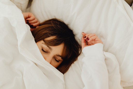 Femme en train de dormir 
