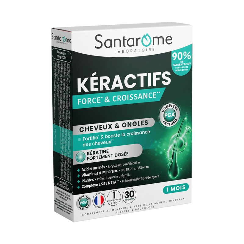 Kéractifs Cheveux Force & Croissance - 30 comprimés