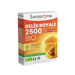 Organic Royal Jelly 2500 - 20 ampoules