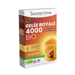 Organic Royal Jelly 4000 - 10 ampoules