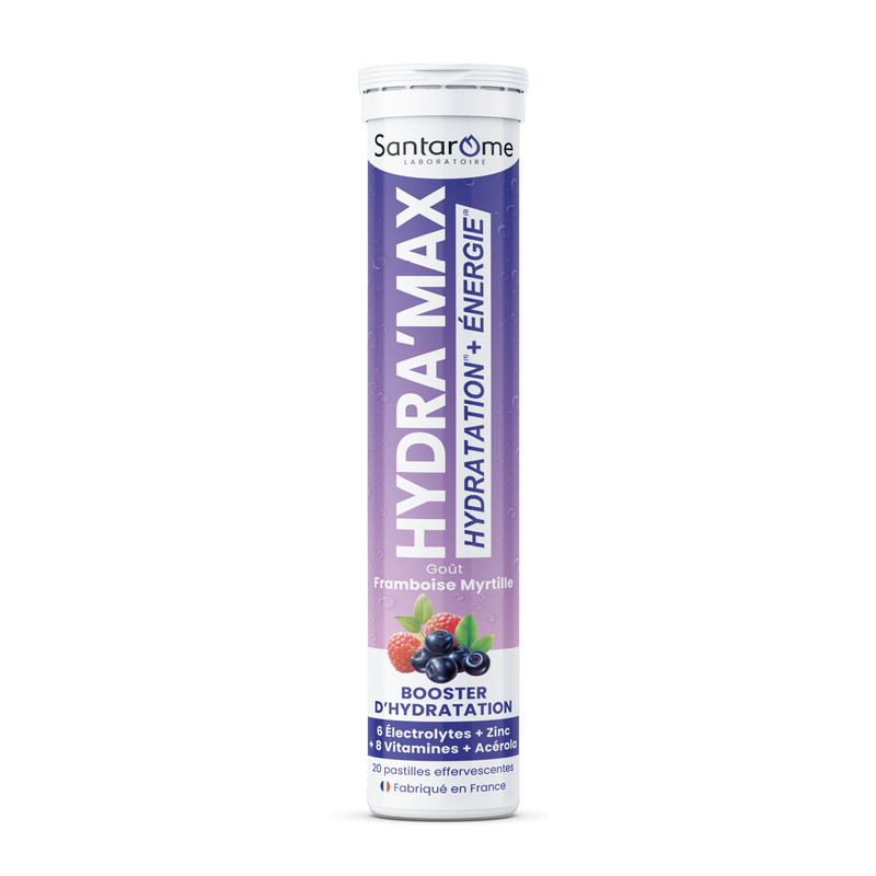 HYDRA'MAX Raspberry Blueberry - 20 hydration lozenges