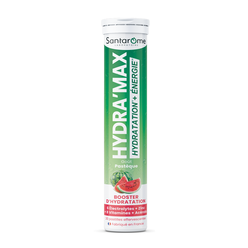 HYDRA'MAX Pastèque - 20 pastilles hydratation