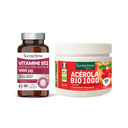 Pack Énergie - Vitamine B12 & Acérola