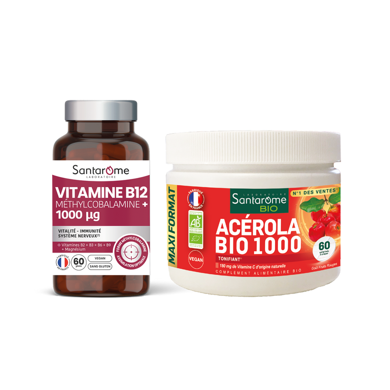 Pack Énergie - Vitamine B12 & Acérola