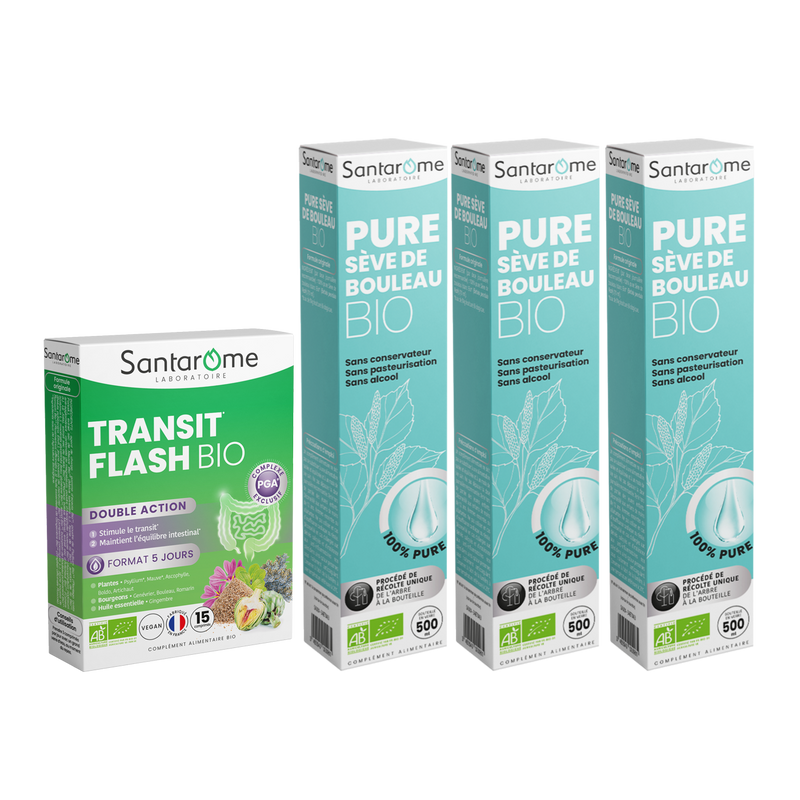 Pack Détox & Transit Flash Bio