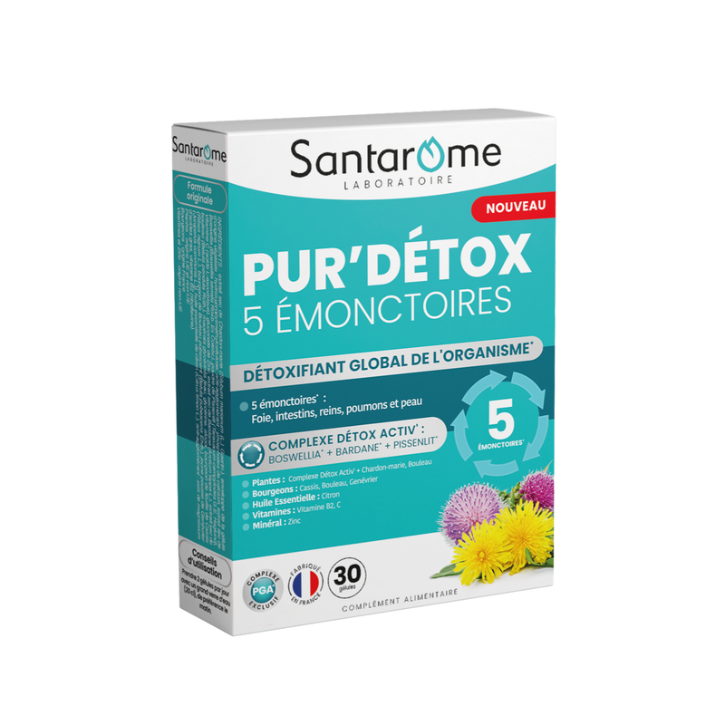 Pur'Détox 5 Émonctoires - 30 Gélules