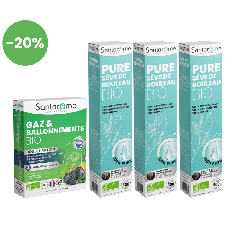 Pack Détox & Gaz et Ballonnements Bio