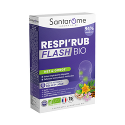 Respi'Rub Flash Bio - 15 tablets