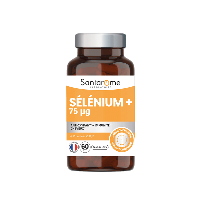 Sélénium + 75 µg - 60 gélules