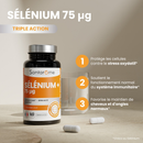 Sélénium + 75 µg - 60 gélules