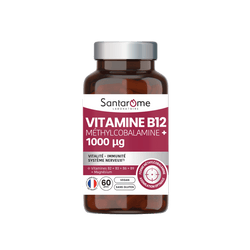 Vitamine B12 Méthylcobalamine + 1000 µg - 60 gélules